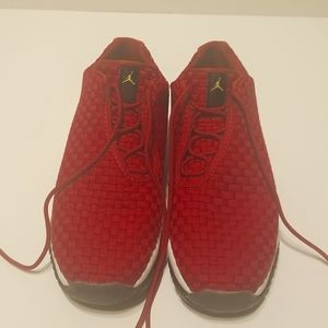 Nike Air Jordans red, white,grey excellent used condition 6.5y,8 women,39 Eur
